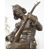 Sculpture – Le Troubadour , Émile Boisseau (1842-1923) – Bronze 16 Sculpture – Le Troubadour , Émile Boisseau (1842-1923) – Bronze 16