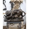 Sculpture – Tigre Surprenant Une Antilope , Antoine – Louis Barye , F.Barbedienne – Bronze 15 Sculpture – Tigre Surprenant Une Antilope , Antoine – Louis Barye , F.Barbedienne – Bronze 15