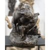 Sculpture – Tigre Surprenant Une Antilope , Antoine – Louis Barye , F.Barbedienne – Bronze 18 Sculpture – Tigre Surprenant Une Antilope , Antoine – Louis Barye , F.Barbedienne – Bronze 18