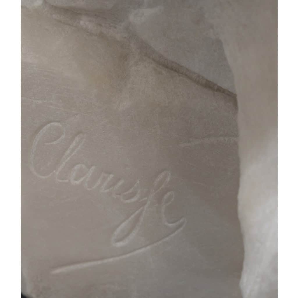 Sculpture – Buste De Jeune Femme Aux Fleurs , Vittorio Pochini (1860-1908) – Marbre 13 Sculpture – Buste De Jeune Femme Aux Fleurs , Vittorio Pochini (1860-1908) – Marbre 13