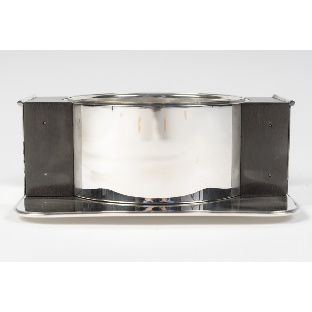 JEAN ELYSEE PUIFORCAT – Centre de table en argent massif Epoque ART DECO 5