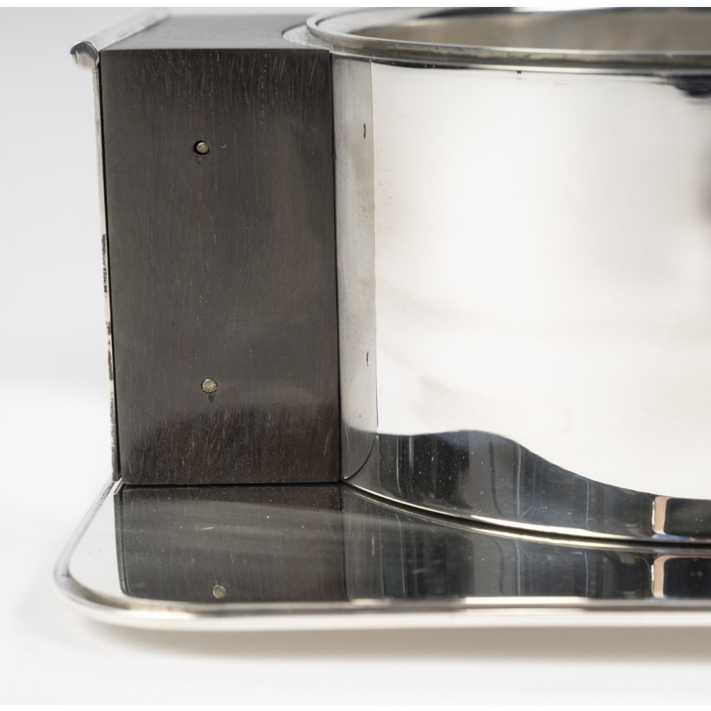 JEAN ELYSEE PUIFORCAT – Centre de table en argent massif Epoque ART DECO 6