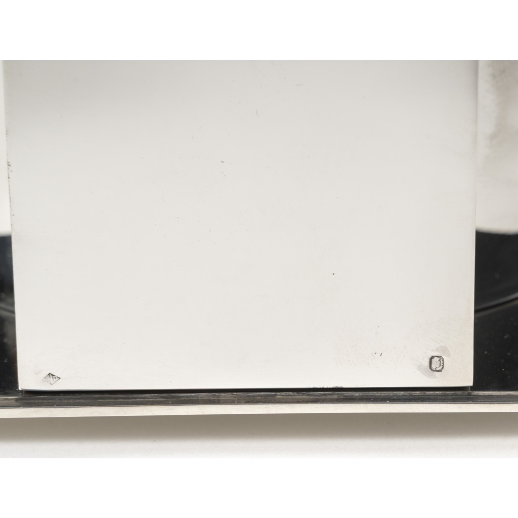 JEAN ELYSEE PUIFORCAT – Centre de table en argent massif Epoque ART DECO 15