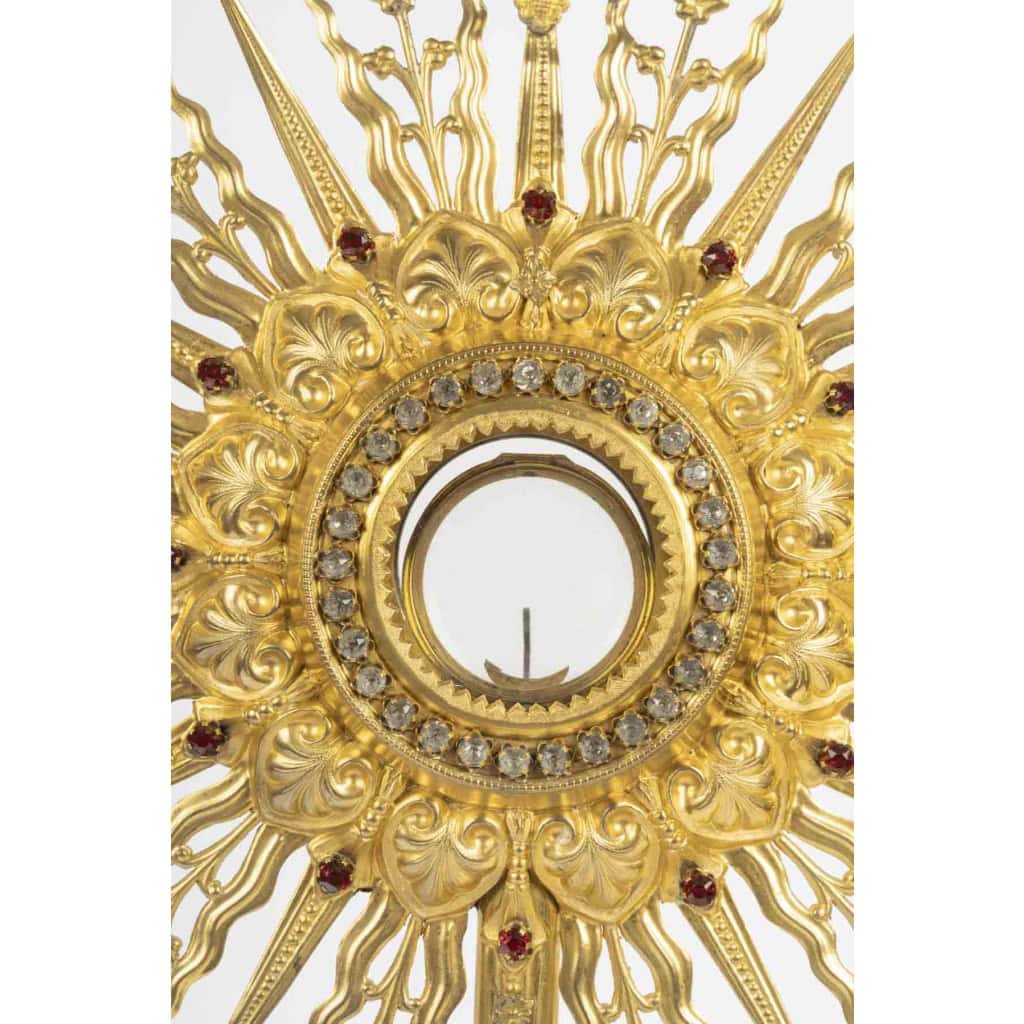 Ostensoir, Epoque Napoléon III (1848-1870), XIXe siècle. 4 Ostensoir, Epoque Napoléon III (1848-1870), XIXe siècle. 4