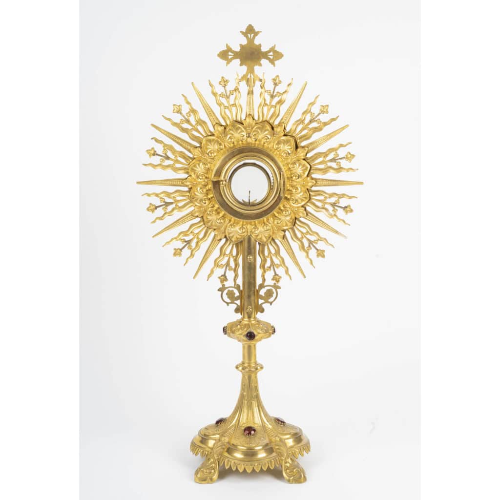 Ostensoir, Epoque Napoléon III (1848-1870), XIXe siècle. 7 Ostensoir, Epoque Napoléon III (1848-1870), XIXe siècle. 7