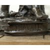 Sculpture – Le Travail , Eugène Marioton (1857-1933) – Bronze 23