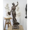 Sculpture – L&rsquo; Amour De L&rsquo; Art , Emmanuel Villanis (1858-1914) – Bronze 18