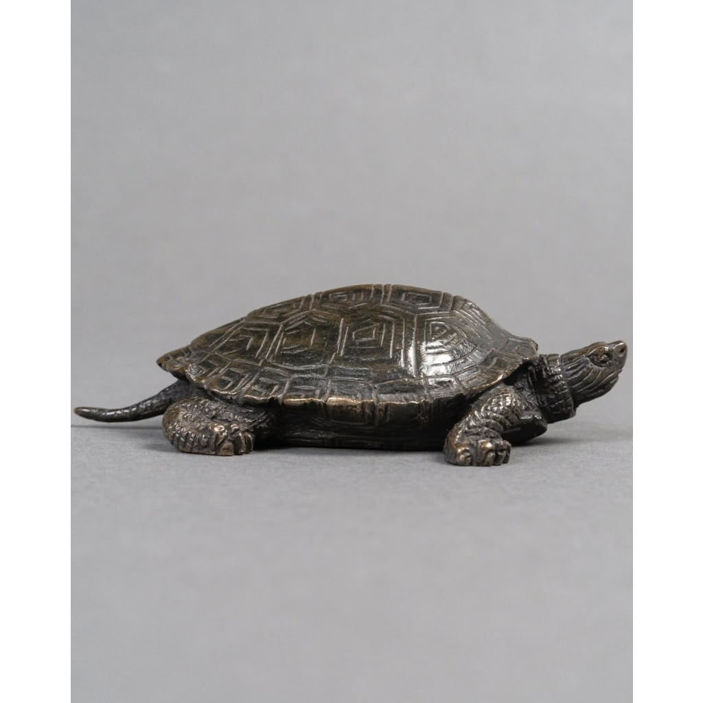 Sculpture – Tortue N°2 , Antoine-Louis Barye (1795-1875) – Bronze 4 Sculpture – Tortue N°2 , Antoine-Louis Barye (1795-1875) – Bronze 4