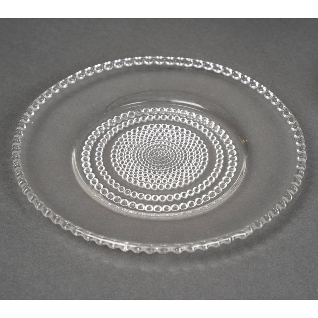 1930 René Lalique – Service Tokyo Verres, Assiettes et Bols – 42 pièces 7