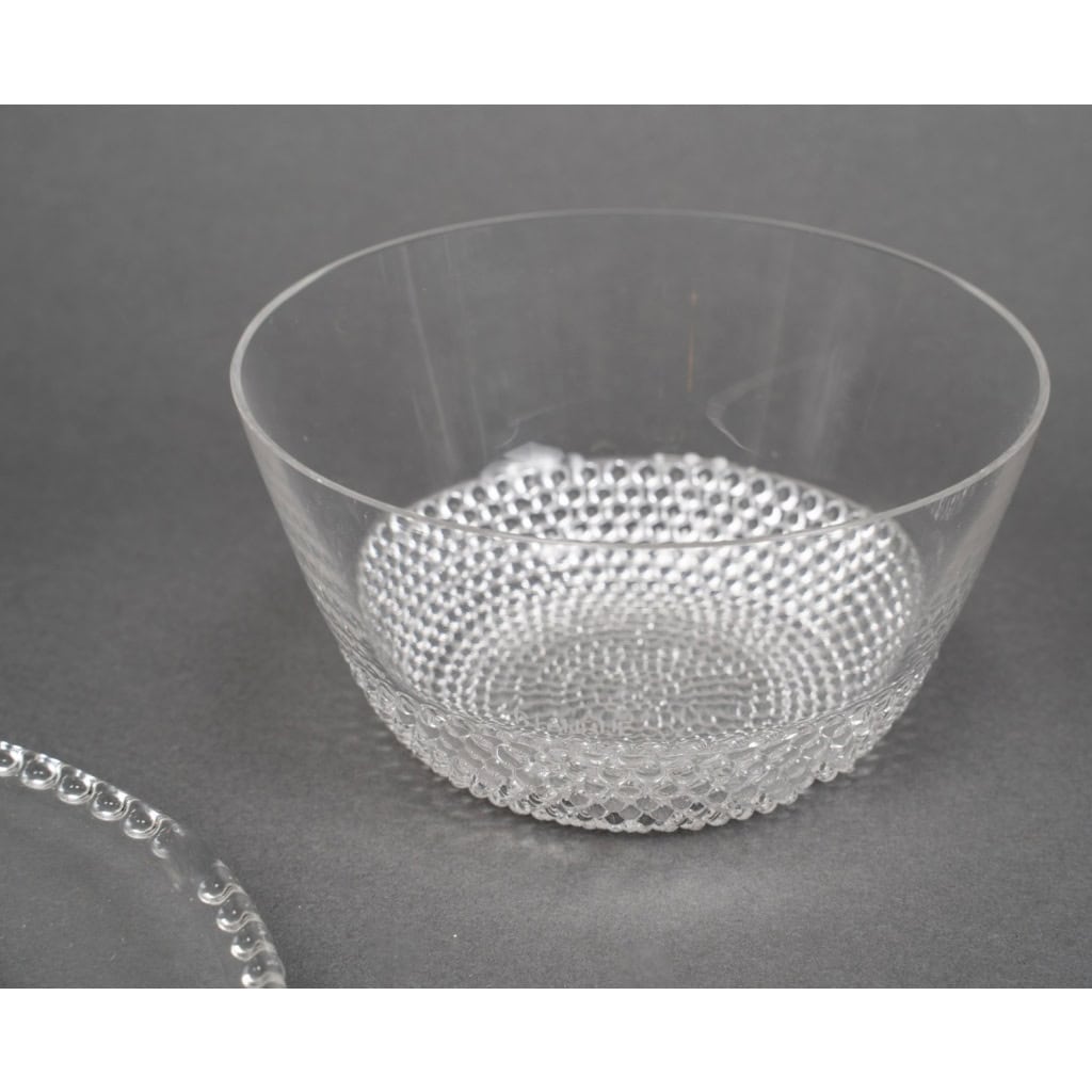1930 René Lalique – Service Tokyo Verres, Assiettes et Bols – 42 pièces 11