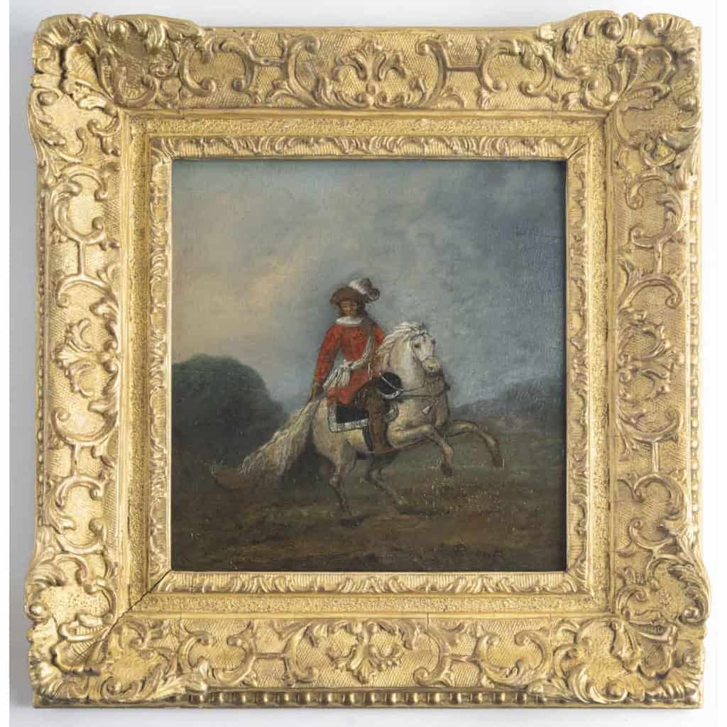 Paire de portraits de cavaliers. Ecole hollandaise du XVIIème siècle 3 Paire de portraits de cavaliers. Ecole hollandaise du XVIIème siècle 3