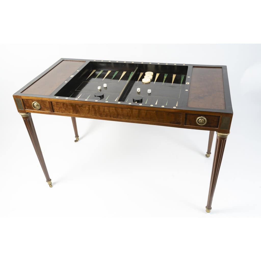 Tric-Trac d&rsquo;époque Louis XVI 18ème sècle 15