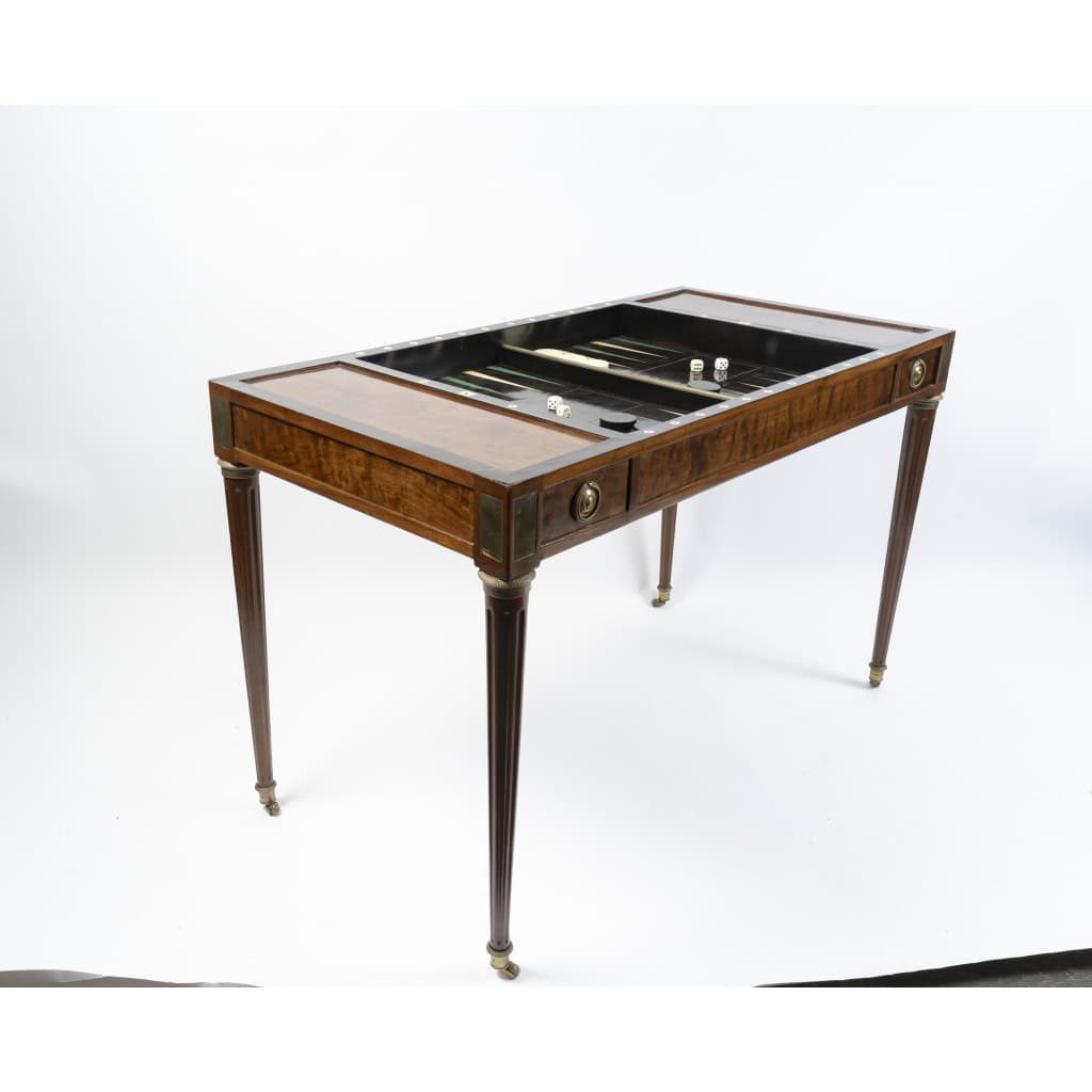 Tric-Trac d&rsquo;époque Louis XVI 18ème sècle 11