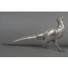 Orfèvre ESCHWEGE – Paire de Faisans en argent massif XXè 25