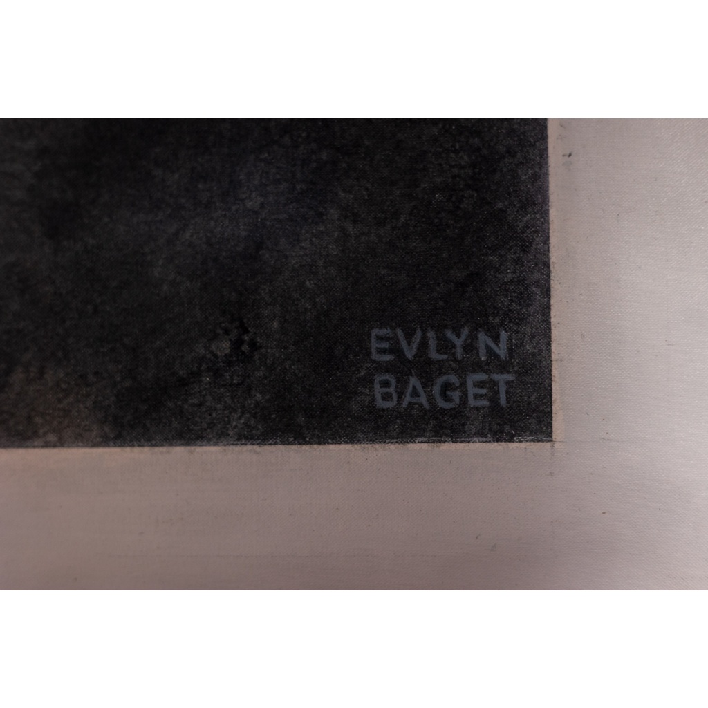 Evelyne Baget Détail peint sur toile d’après Girodet. Contemporain 9