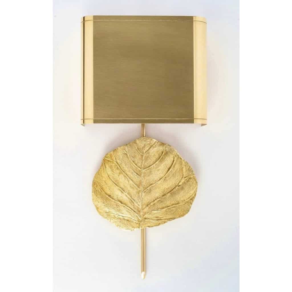 1970 Paire d’appliques modèle Clea par Chrystiane Charles pour Maison Charles. 8 1970 Paire d’appliques modèle Clea par Chrystiane Charles pour Maison Charles. 8