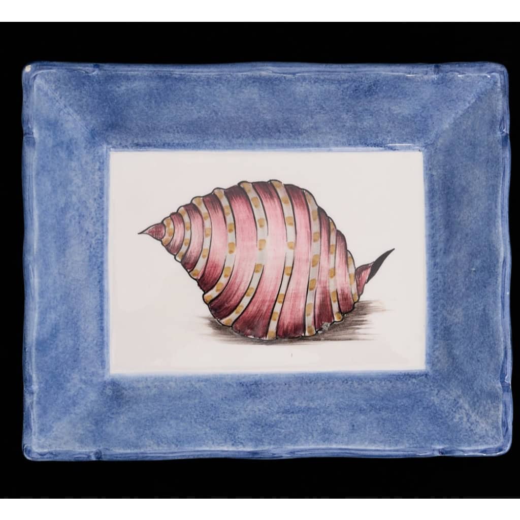 CHRISTIAN DIOR VIDE-POCHES coquillage porcelaine Circa 2000 7