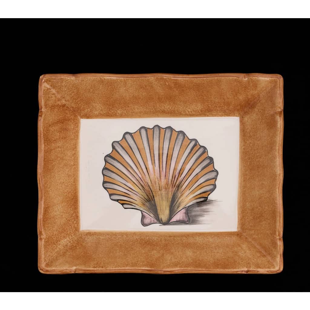 CHRISTIAN DIOR VIDE-POCHES PORCELAINE COQUILLAGE 4