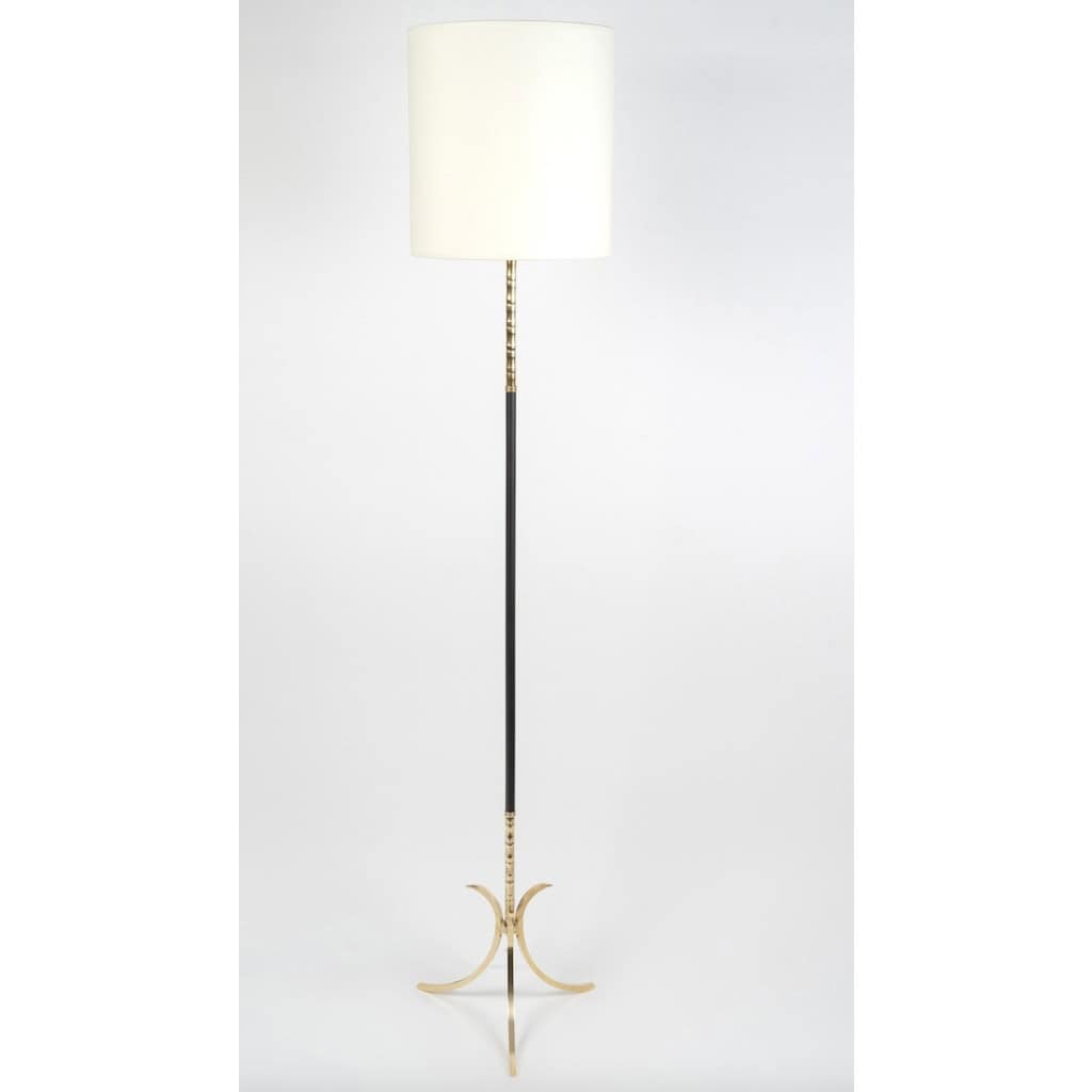 1960 Paire de lampadaires par Maison Arlus 7