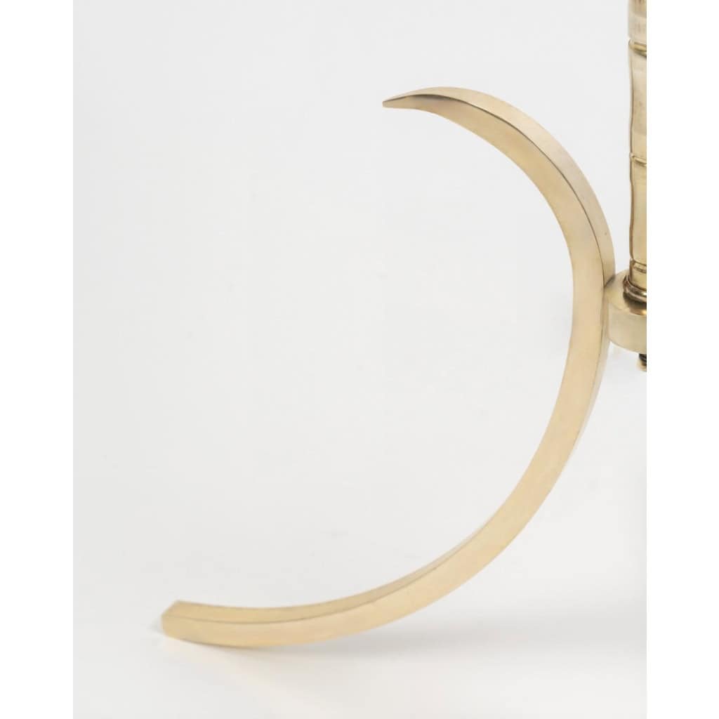 1960 Paire de lampadaires par Maison Arlus 6