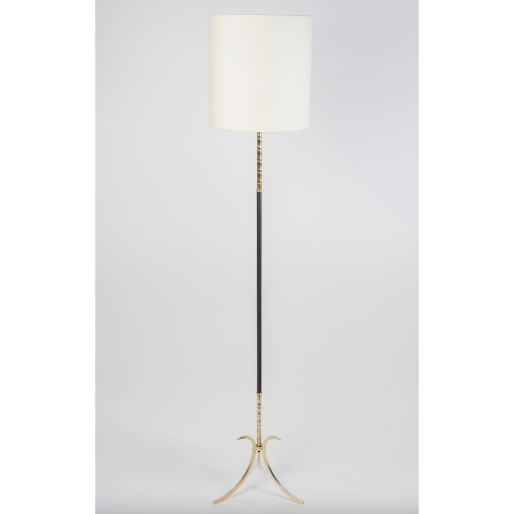 1960 Paire de lampadaires par Maison Arlus 5