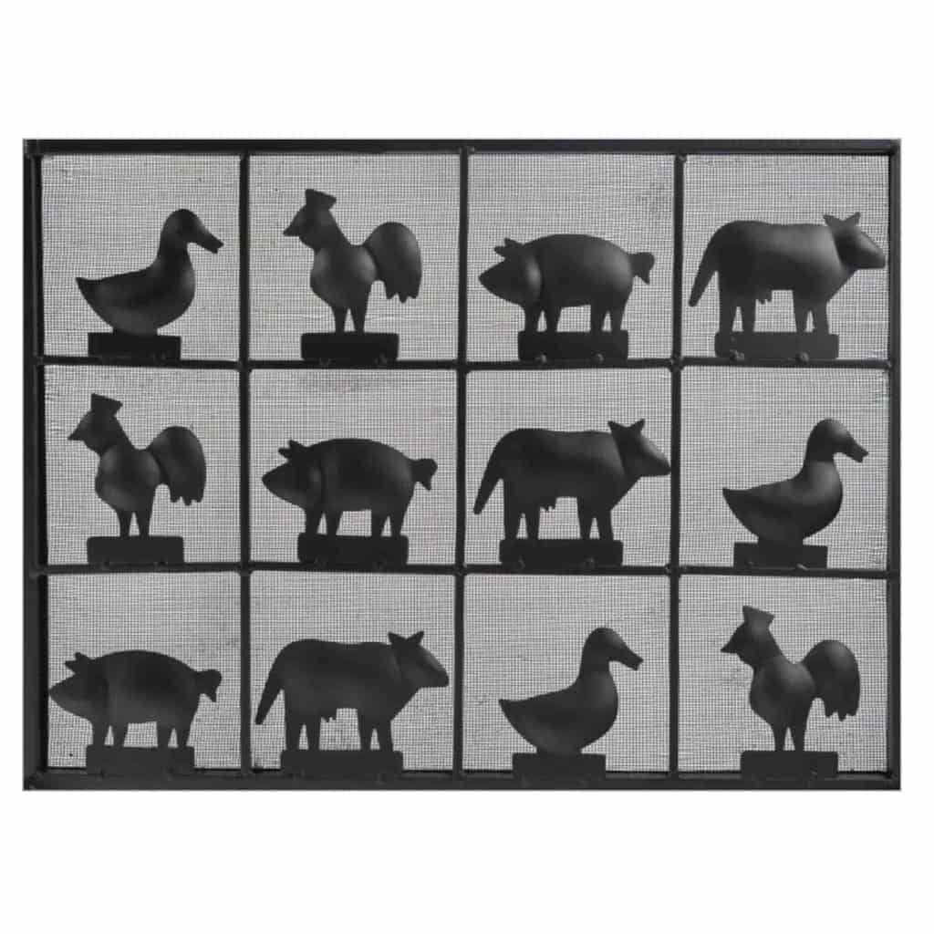 1950 Pare-feu en fer forgé des Ateliers Marolles 9