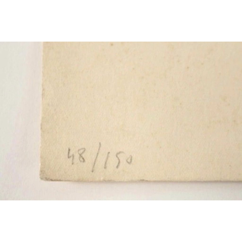 “Le Faune Rêveur” Lithography, Jean Cocteau, 1950 7