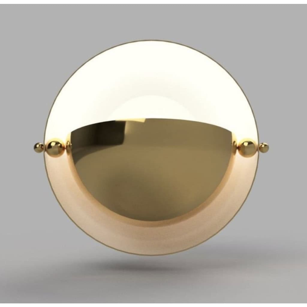 Paire d’appliques OTTO en laiton, ITEM Edition, Paris 8 Paire d’appliques OTTO en laiton, ITEM Edition, Paris 8