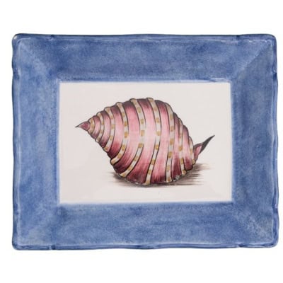 CHRISTIAN DIOR VIDE-POCHES coquillage porcelaine Circa 2000