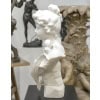 Sculpture – Buste De Jeune Femme Aux Fleurs , Vittorio Pochini (1860-1908) – Marbre 19 Sculpture – Buste De Jeune Femme Aux Fleurs , Vittorio Pochini (1860-1908) – Marbre 19