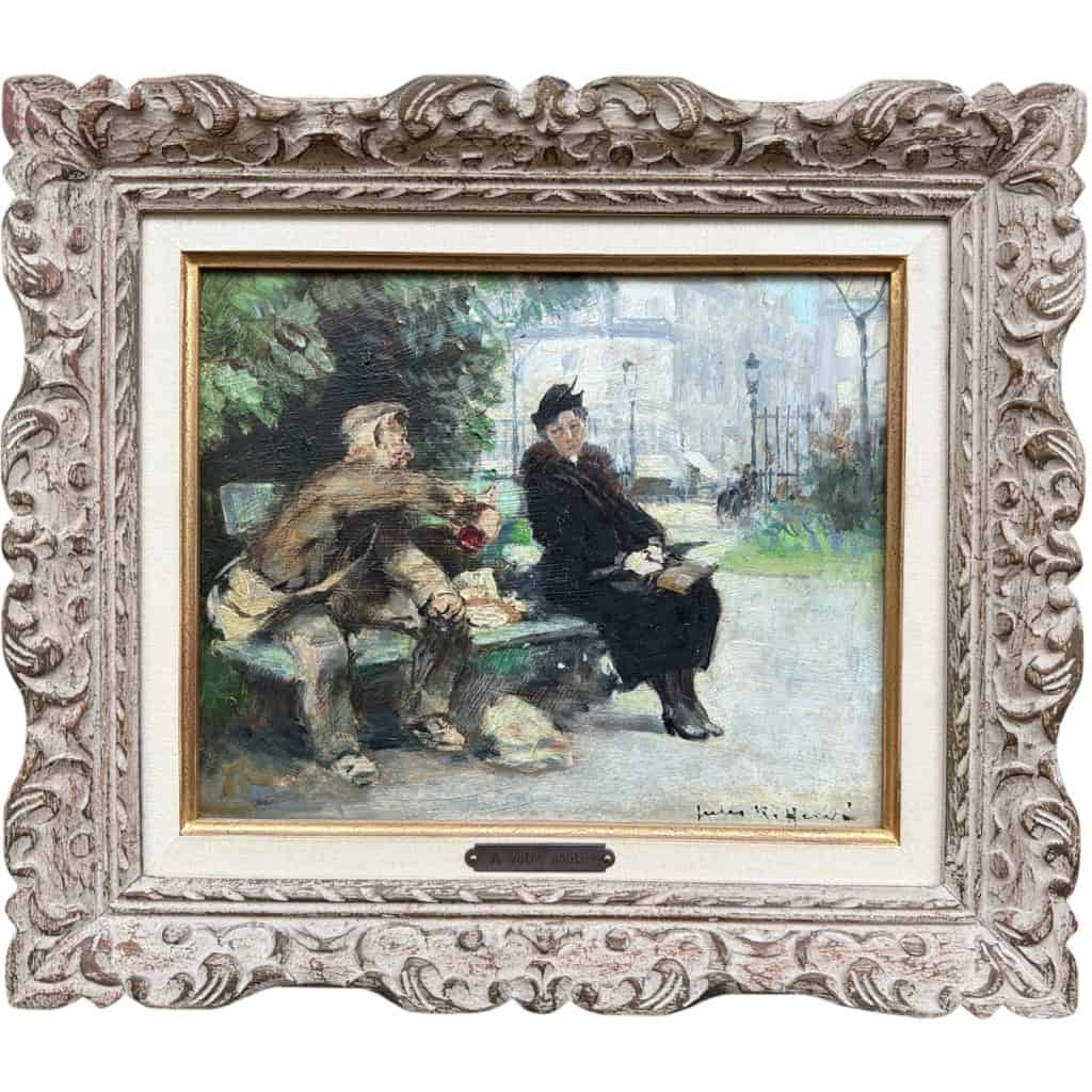 HERVE Jules Peinture impressionniste 20è A votre santé ! Huile sur Toile Signée Certificat D’authenticité 3 HERVE Jules Peinture impressionniste 20è A votre santé ! Huile sur Toile Signée Certificat D’authenticité 3