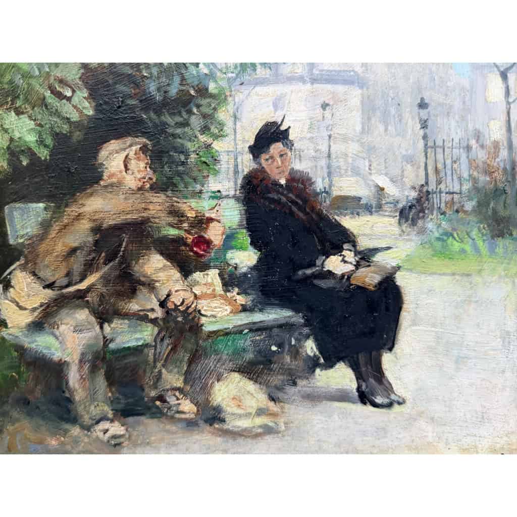 HERVE Jules Peinture impressionniste 20è A votre santé ! Huile sur Toile Signée Certificat D’authenticité 8 HERVE Jules Peinture impressionniste 20è A votre santé ! Huile sur Toile Signée Certificat D’authenticité 8