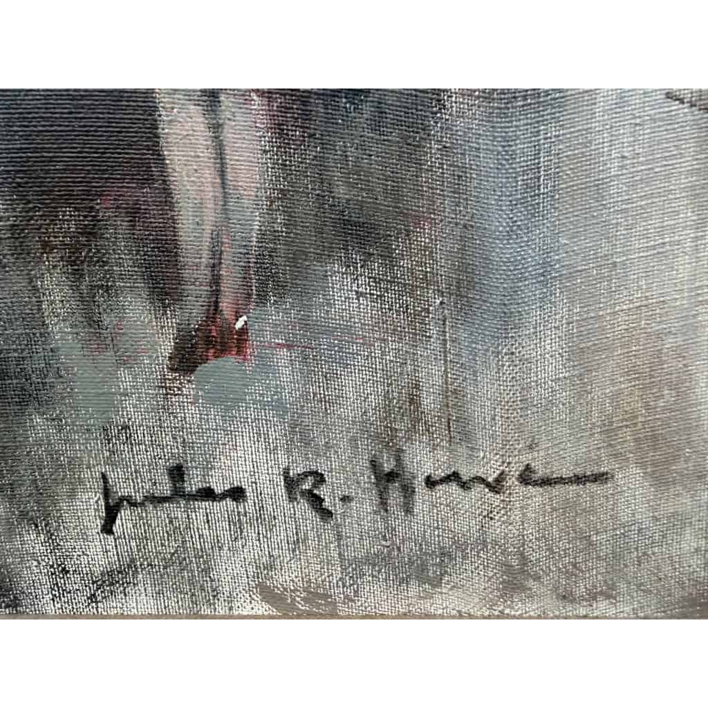 HERVE Jules Peinture Française 20è Paris animation place de La Madeleine Huile sur Toile Signée Certificat d’authenticité 7 HERVE Jules Peinture Française 20è Paris animation place de La Madeleine Huile sur Toile Signée Certificat d’authenticité 7