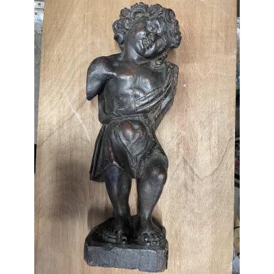 Deux putti en bois 3 Deux putti en bois 3