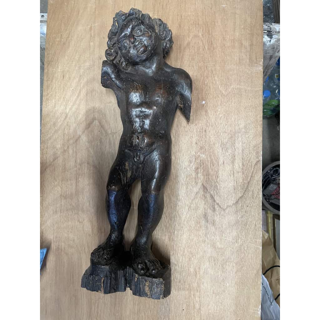 Deux putti en bois 5 Deux putti en bois 5