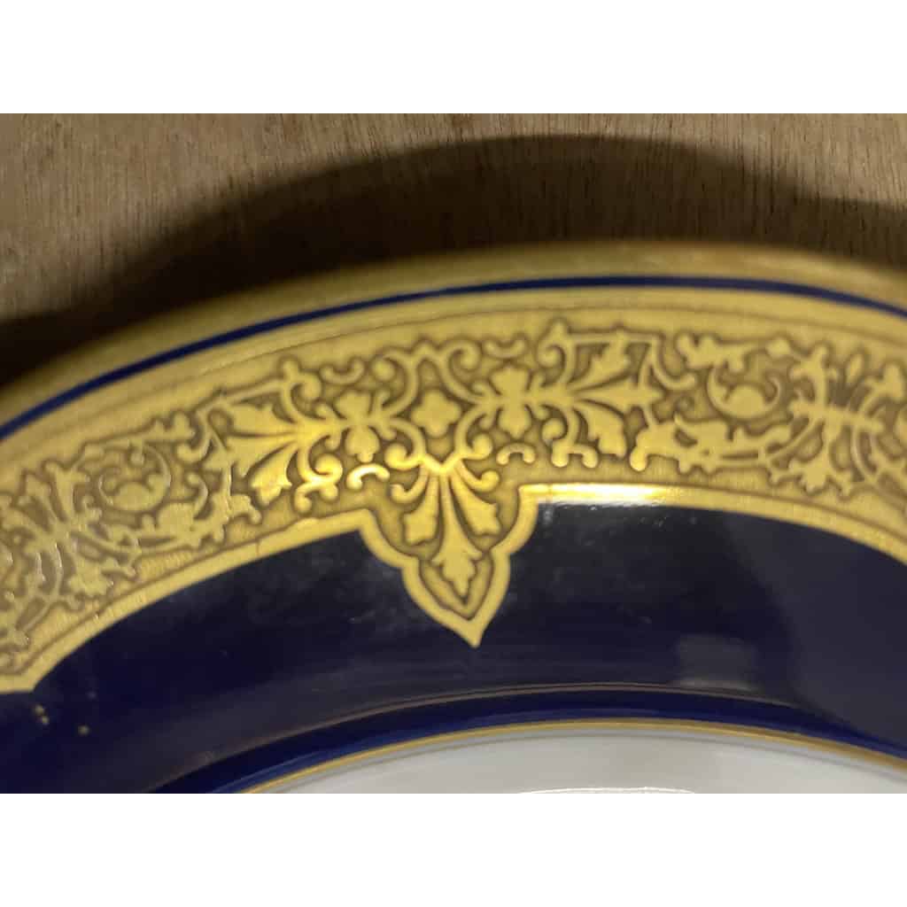 DEUX Assiettes porcelaine Mehun 5