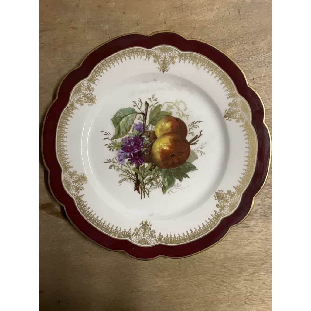 2 assiettes porcelaine 4