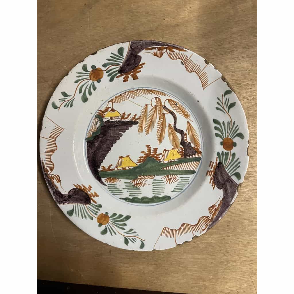 Assiette faience DELFT 3