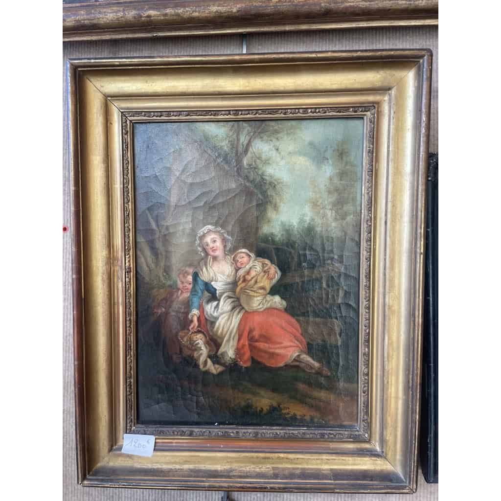 Femme et deux enfants 3