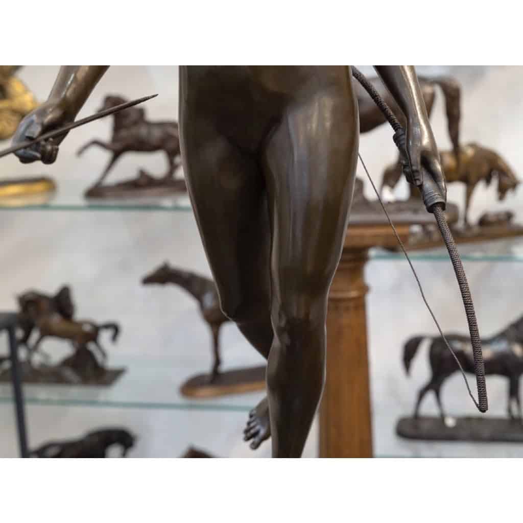 Sculpture – Diane Chasseresse , Jean – Antoine Houdon (1741-1828) – Bronze 9 Sculpture – Diane Chasseresse , Jean – Antoine Houdon (1741-1828) – Bronze 9