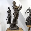 Sculpture – Sapho , Emmanuel Villanis (1858-1914) – Bronze 12