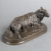 Sculpture – Mouton Couché , Rosa Bonheur (1822-1899) – Bronze 13