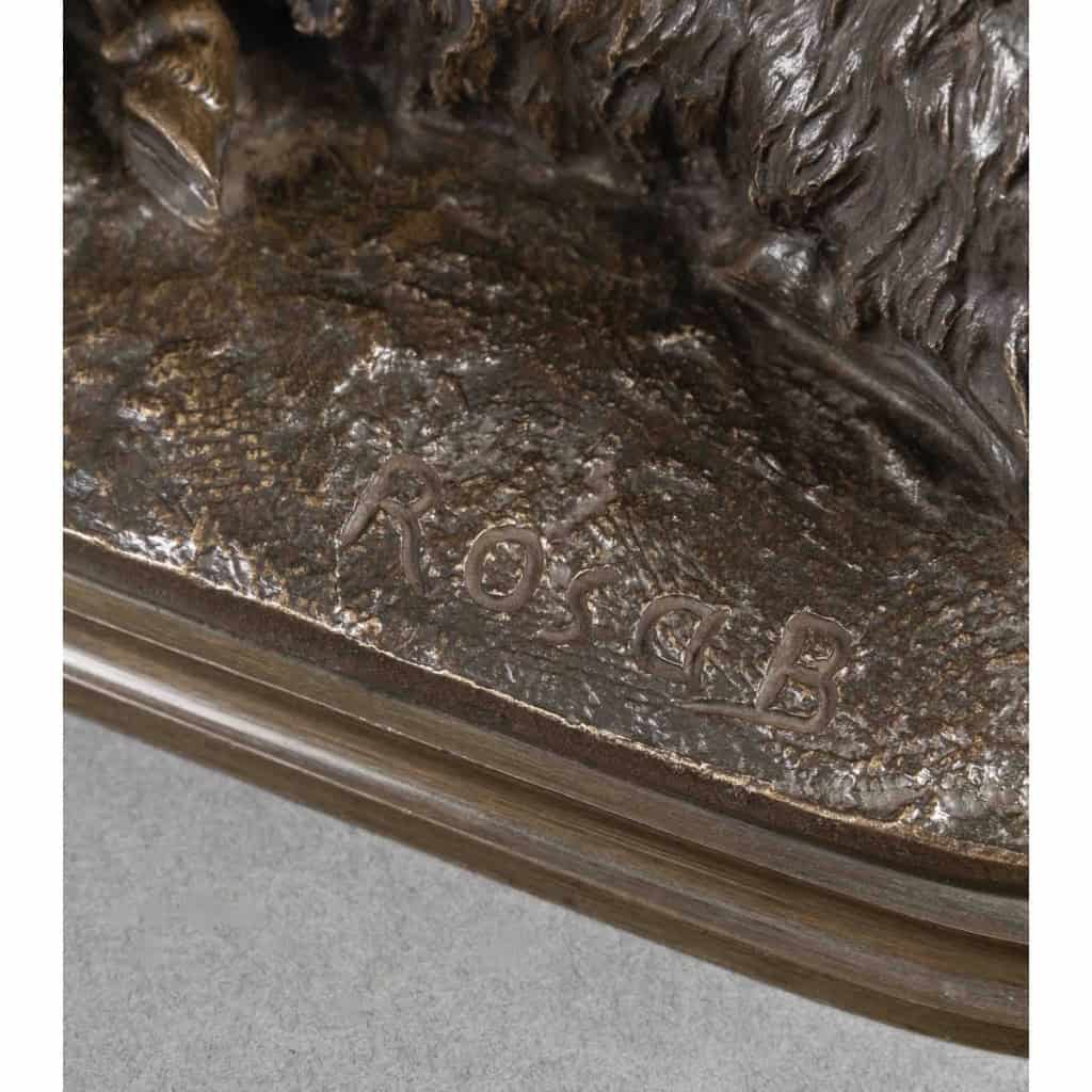 Sculpture – Mouton Couché , Rosa Bonheur (1822-1899) – Bronze 10