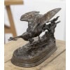 Sculpture – Bécasse À L’ Envol , Jules Moigniez (1835-1894) – Bronze 16