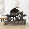 Sculpture – Bécasse À L’ Envol , Jules Moigniez (1835-1894) – Bronze 17