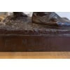 Sculpture – Le Charmeur De Serpent , Eugène Marioton (1857-1933) – Bronze 26