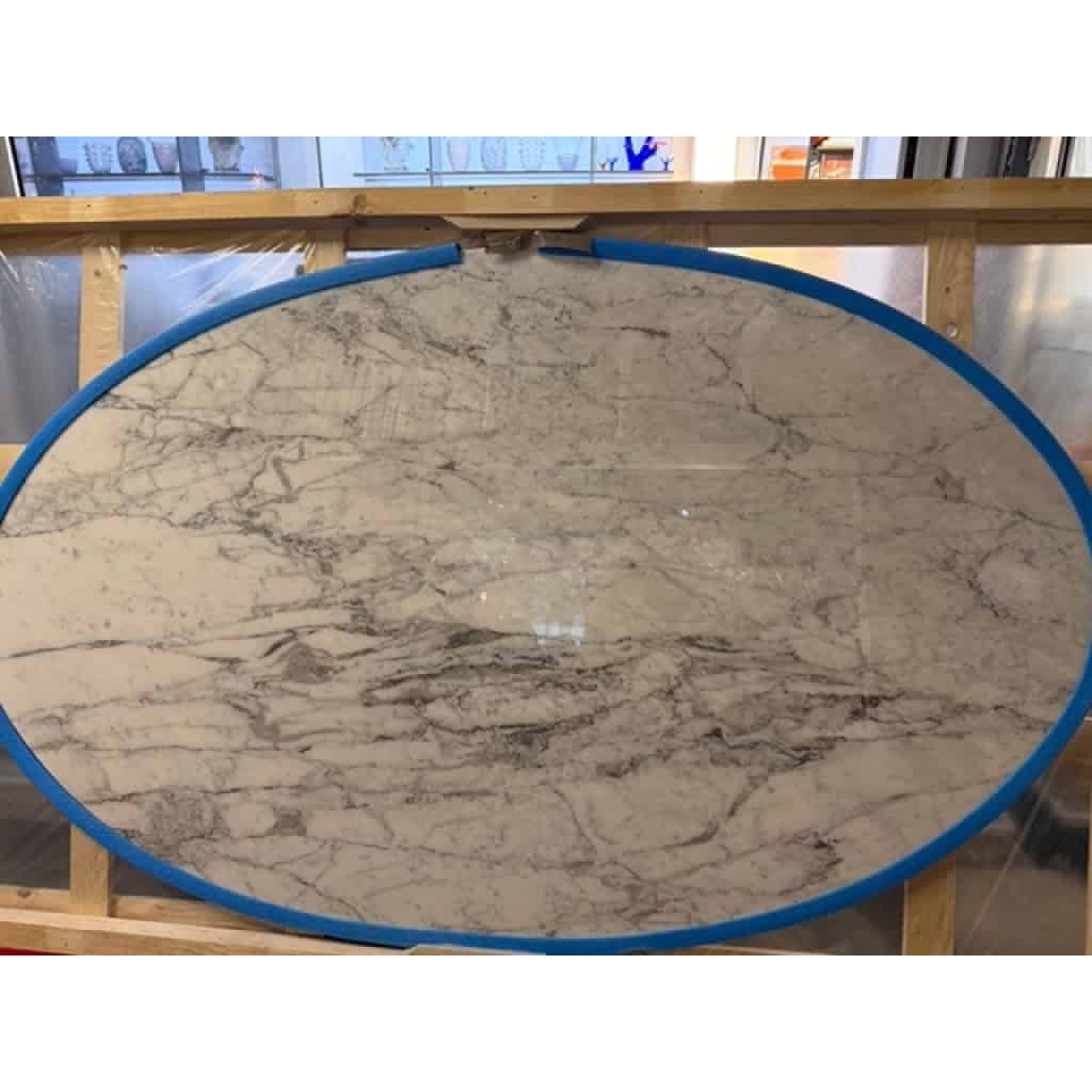 Eero Saarinen (1910-1961) – Knoll: Oval table 198 cm, Arabescato 10 Eero Saarinen (1910-1961) – Knoll: Oval table 198 cm, Arabescato 10