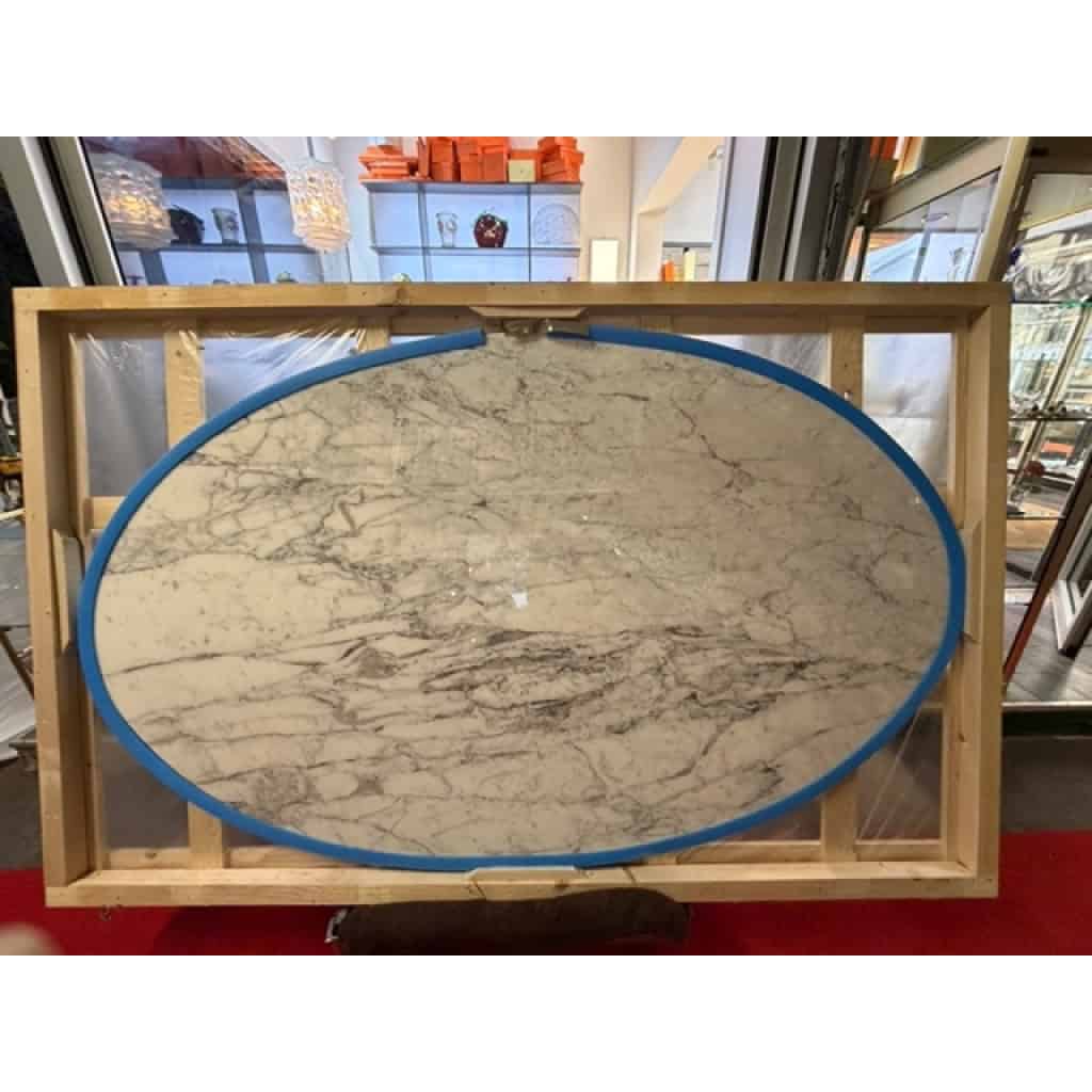 Eero Saarinen (1910-1961) – Knoll: Oval table 198 cm, Arabescato 6 Eero Saarinen (1910-1961) – Knoll: Oval table 198 cm, Arabescato 6