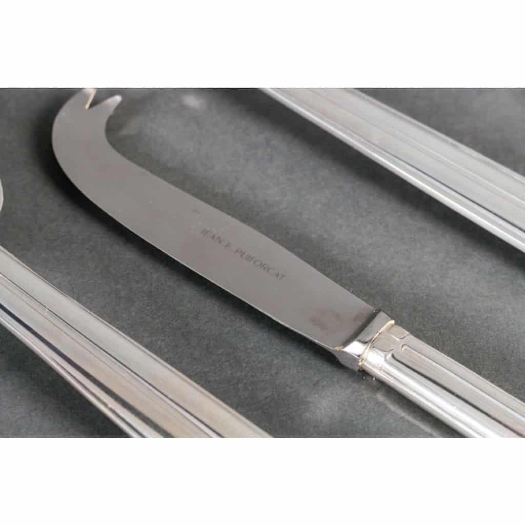 Jean E. Puiforcat – Ménagère « Chantaco » 71 pièces 16 Jean E. Puiforcat – Ménagère « Chantaco » 71 pièces 16