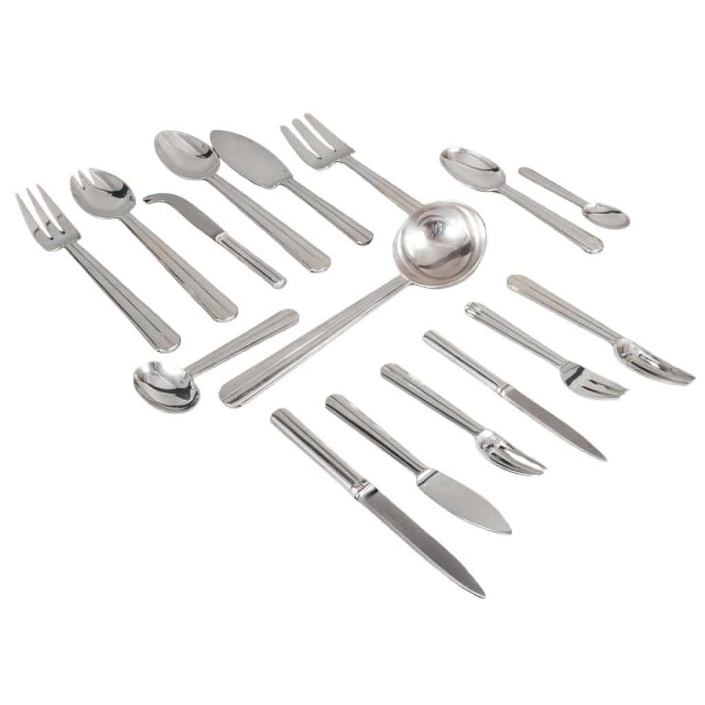 Jean E. Puiforcat – Ménagère « Chantaco » 71 pièces 3 Jean E. Puiforcat – Ménagère « Chantaco » 71 pièces 3